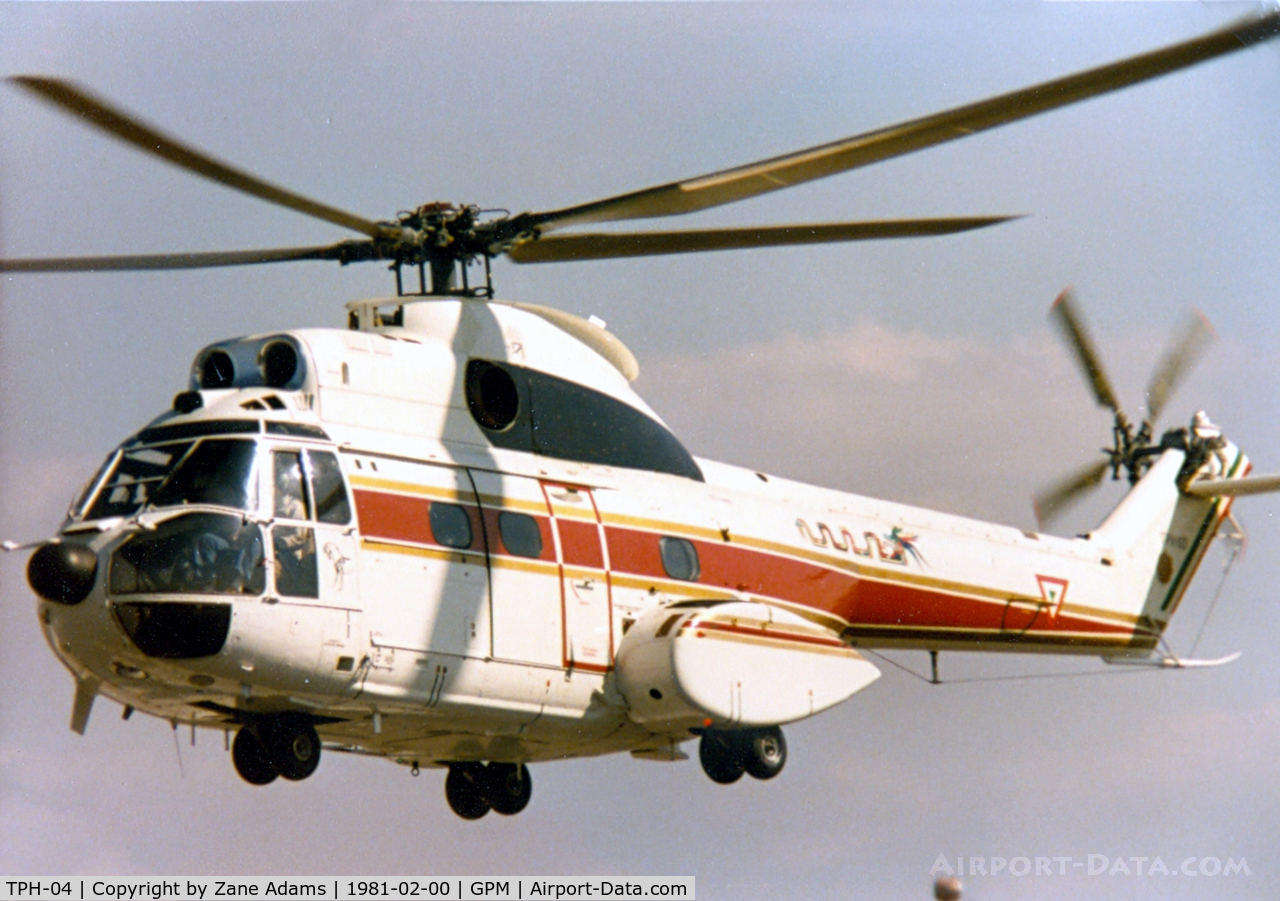 TPH-04, 1991 Aerospatiale AS-332L-1 Super Puma C/N 2346, Mexican Presidential Helicopter at Grand Prairie Municipal
