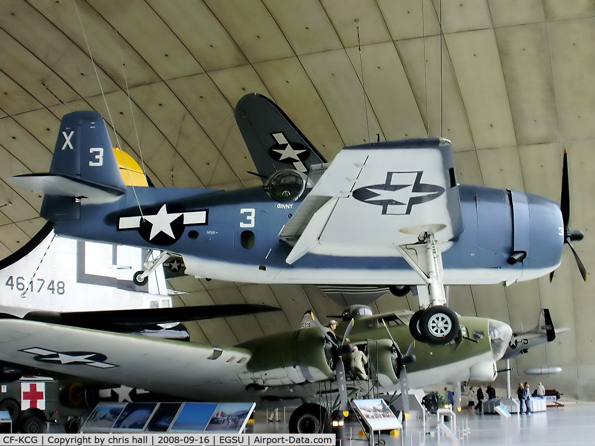 CF-KCG, Grumman TBM-3E Avenger C/N 2066, 69327 Painted in the US Navy colours of the aircraft flown by former US President George Bush