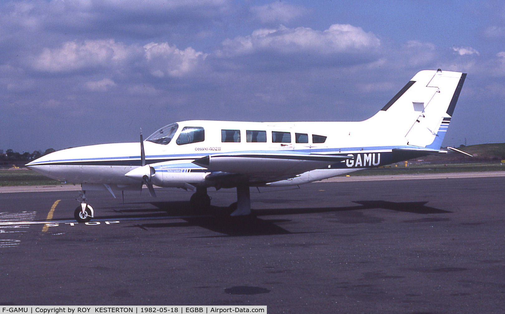 F-GAMU, Cessna 402B C/N 402B1030, CESSNA  402B