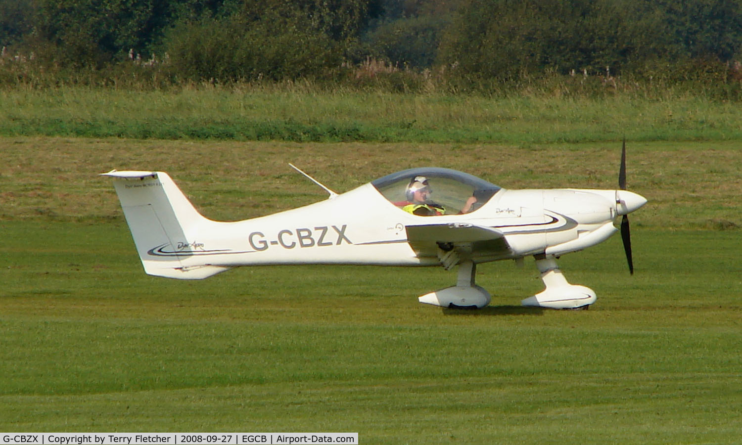 G-CBZX, 2005 Dyn'Aero MCR-01 ULC Banbi C/N PFA 301B-13957, photographed at Manchester Barton Open Day in Sept 2008