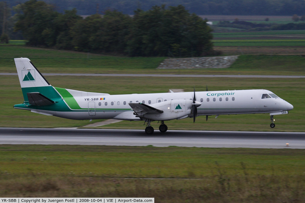 YR-SBB, 1995 Saab 2000 C/N 2000-026, Saab 2000