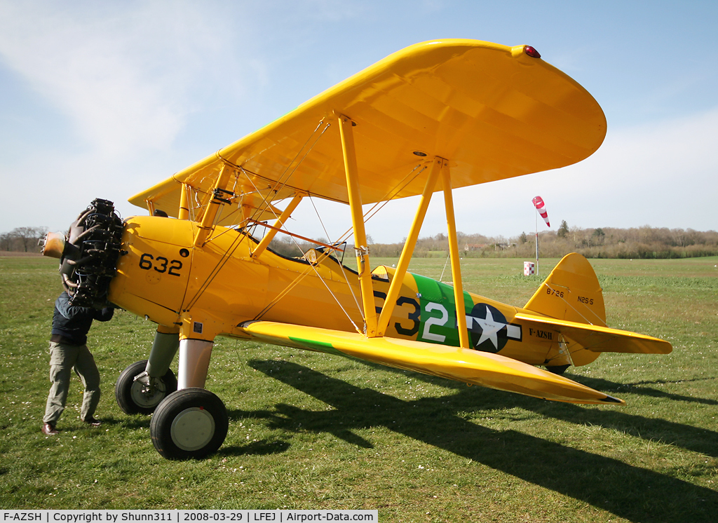 F-AZSH, 1943 Boeing A75N1 C/N 75-8726, Aircraft preparations...