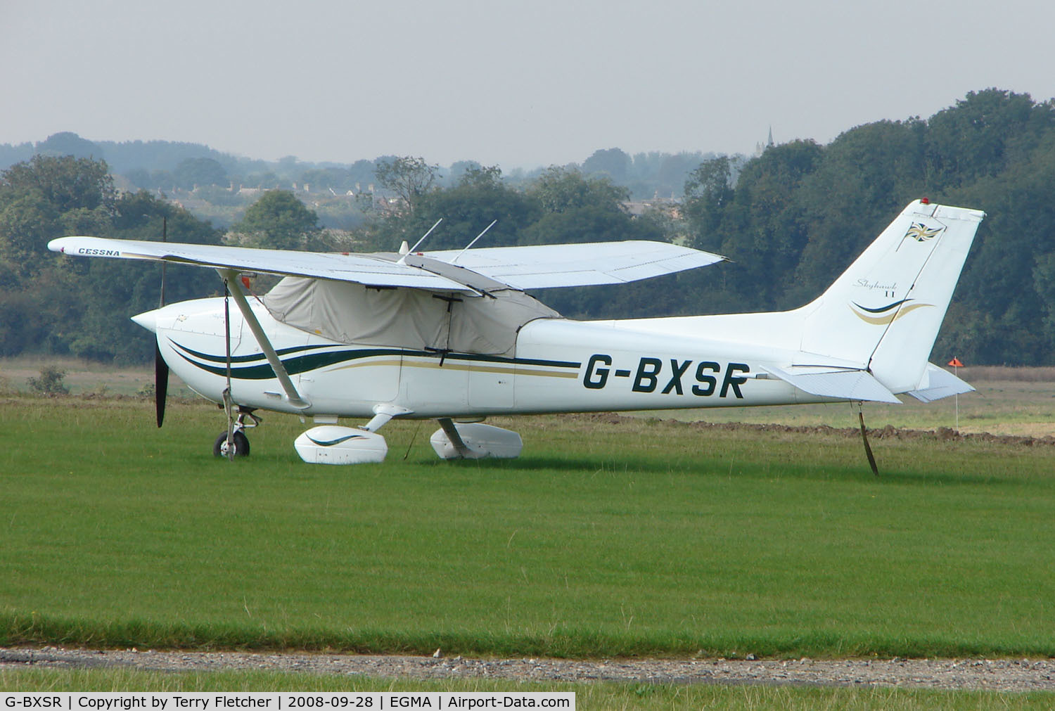 G-BXSR, 1980 Reims F172N Skyhawk C/N 2003, Cessna F172N at Fowlmere