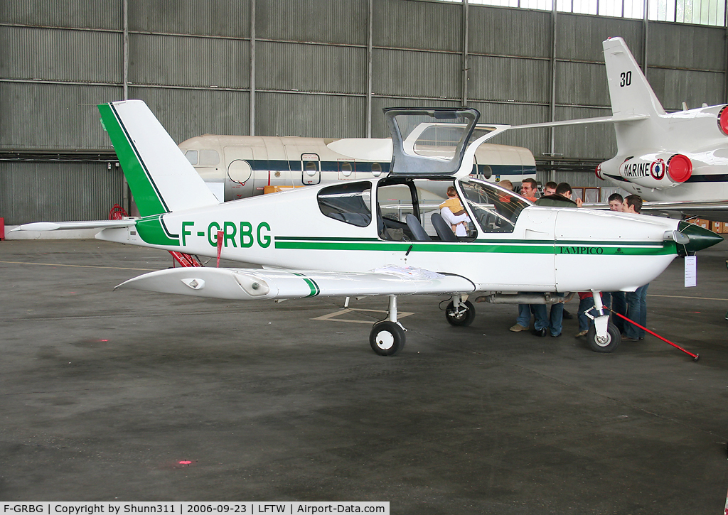 F-GRBG, Socata TB-9 Tampico C/N 1348, On static display during Navy Open Day 2006