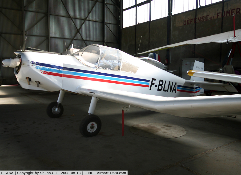 F-BLNA, Wassmer (Jodel) D-112 Club C/N 1204, Hangared and based here...