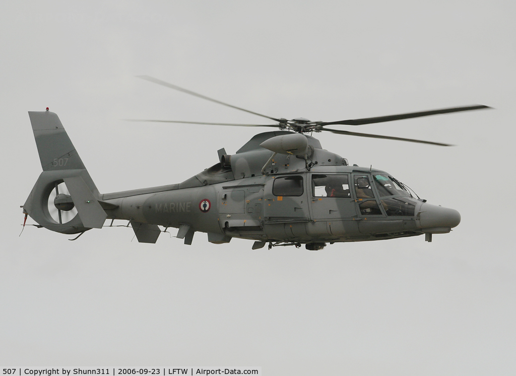 507, Eurocopter AS-565SA Panther C/N 6507, During his show on Navy Open Day 2006