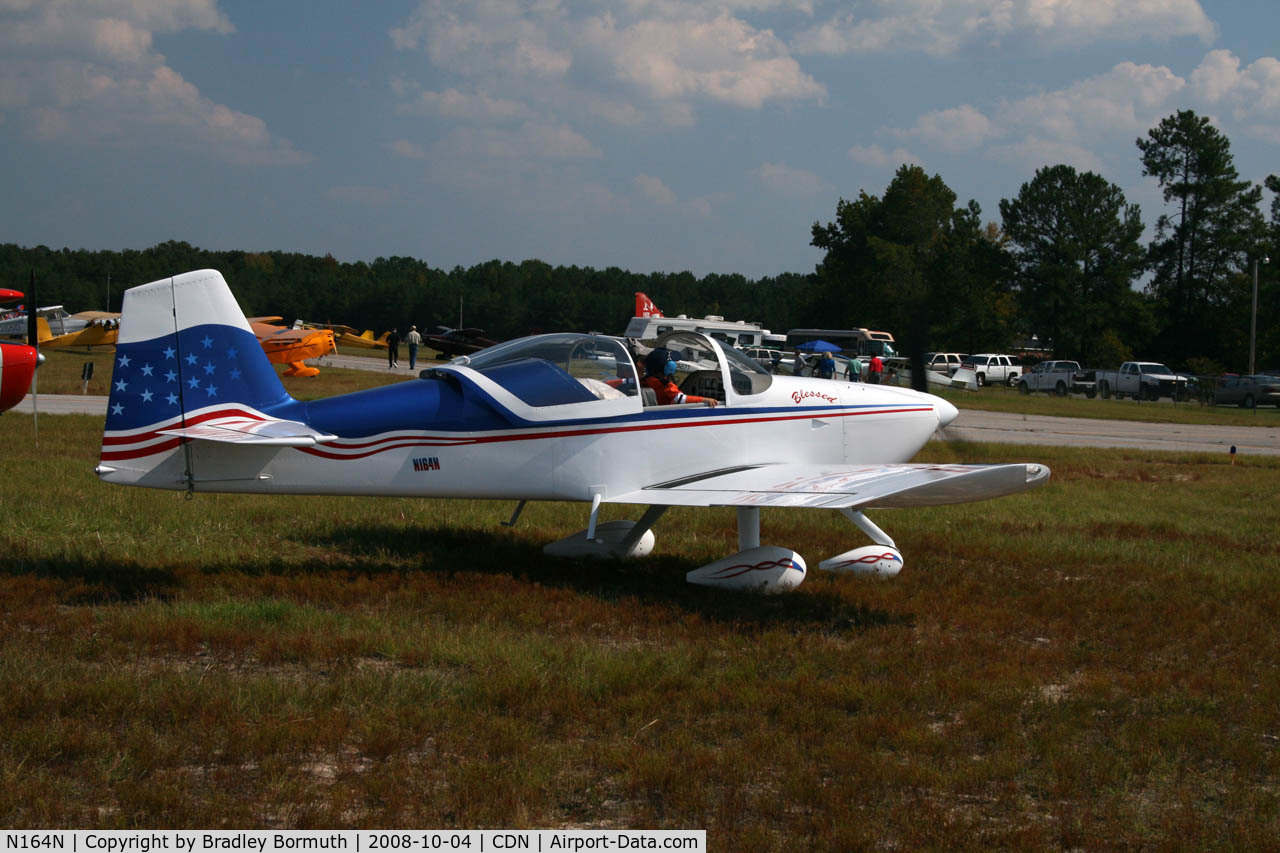 N164N, 2002 Vans RV-6A C/N 25564, Taken during the 2008 VAA Chapter 3 Fly-In at Camden, SC.