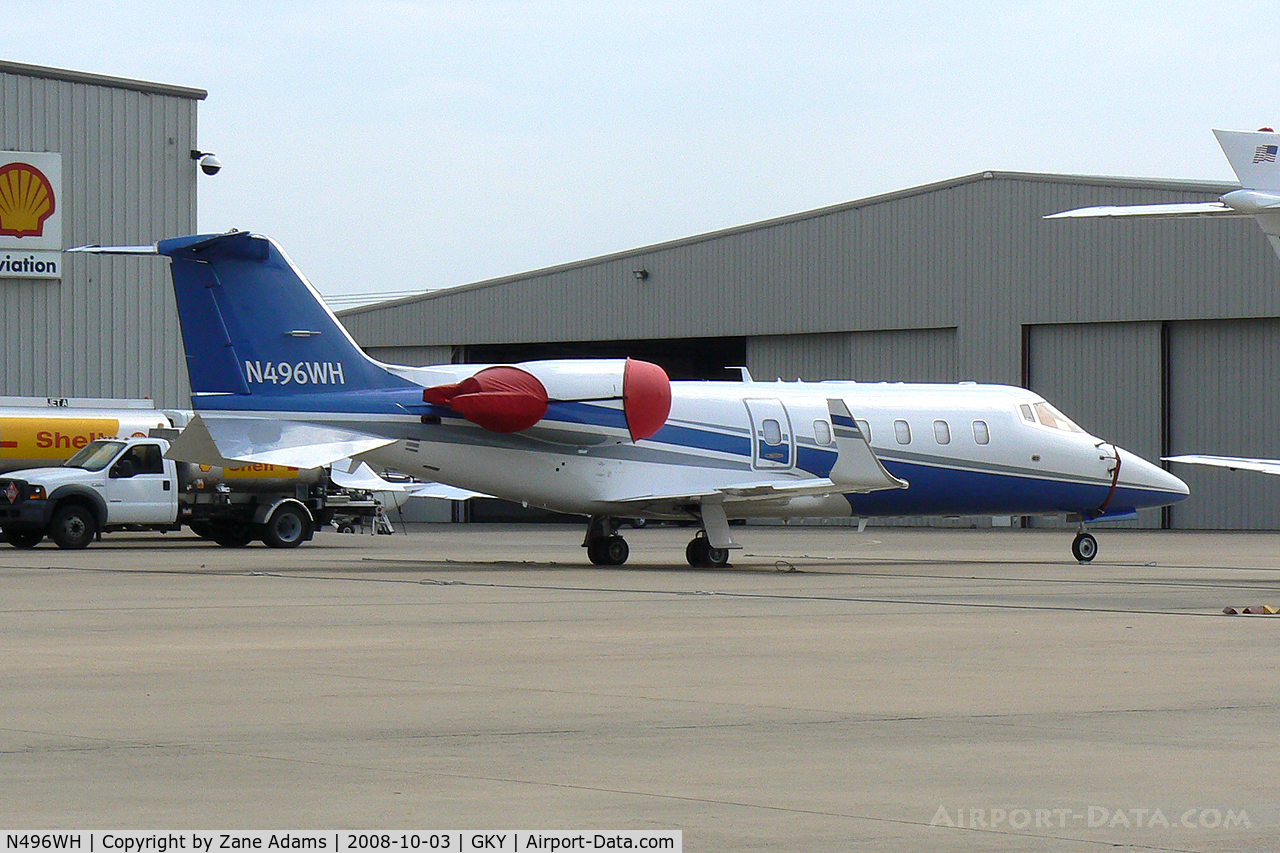 N496WH, 1995 Learjet Inc 60 C/N 063, At Arlington Municipal