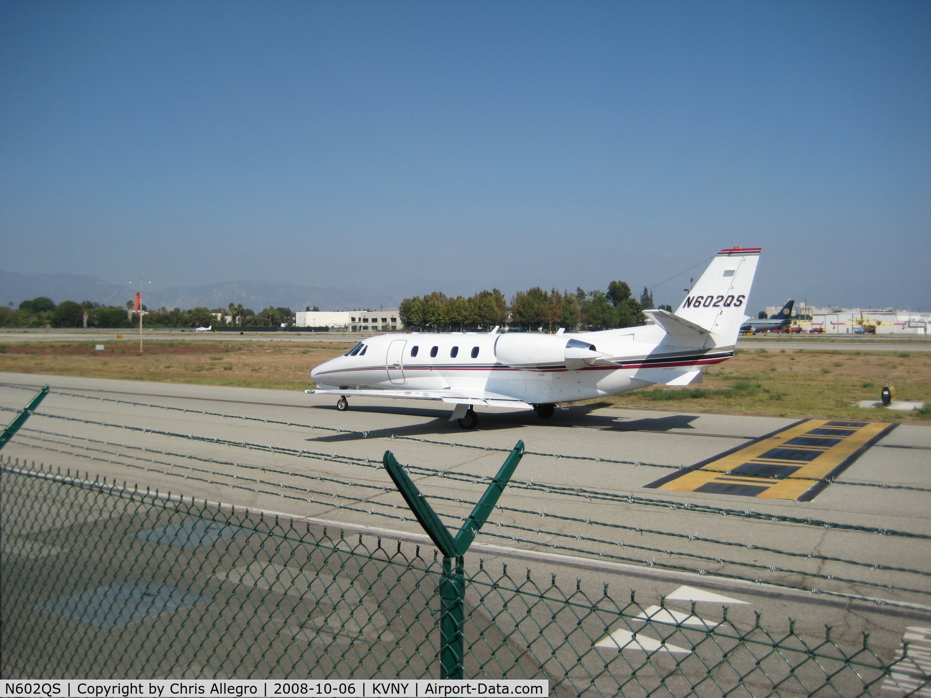 N602QS, 2004 Cessna 560XL Citation XLS C/N 560-5518, Taxiing to RWY 16R