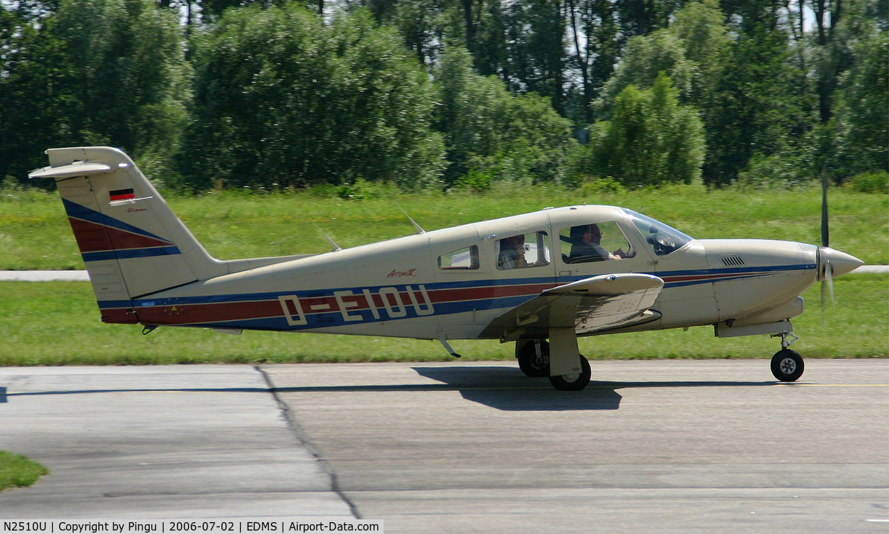 N2510U, Piper PA-28RT-201T Arrow IV C/N 28R7931270, PA28RT201T