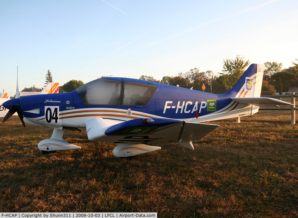 F-HCAP, 2007 Robin DR-400-135CDI Ecoflyer C/N 2616, Parked...