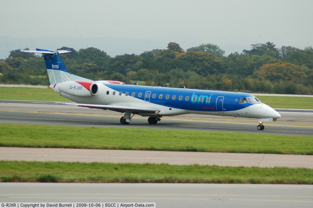 G-RJXR, 1998 Embraer EMB-145EP (ERJ-145EP) C/N 145070, BMI - Taxiing