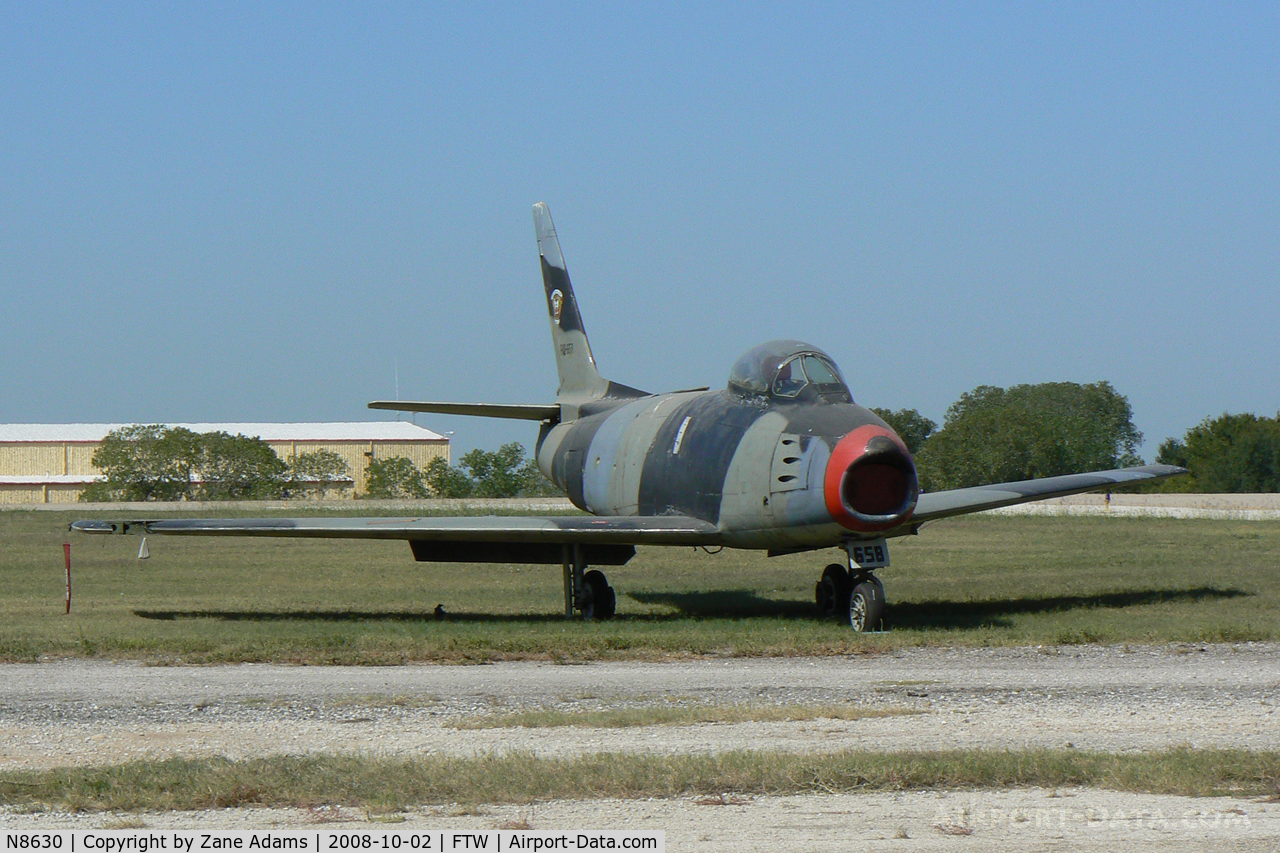 N8630, North American F-86F Sabre C/N 191-385 (52-4689), At the Vintage Flying Museum