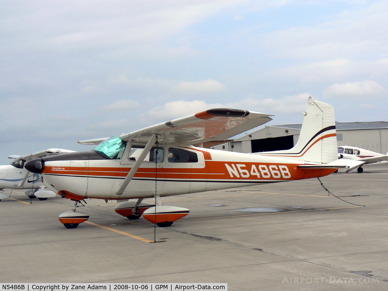 N5486B, 1956 Cessna 182 Skylane C/N 33486, At Grand Prairie Municipal