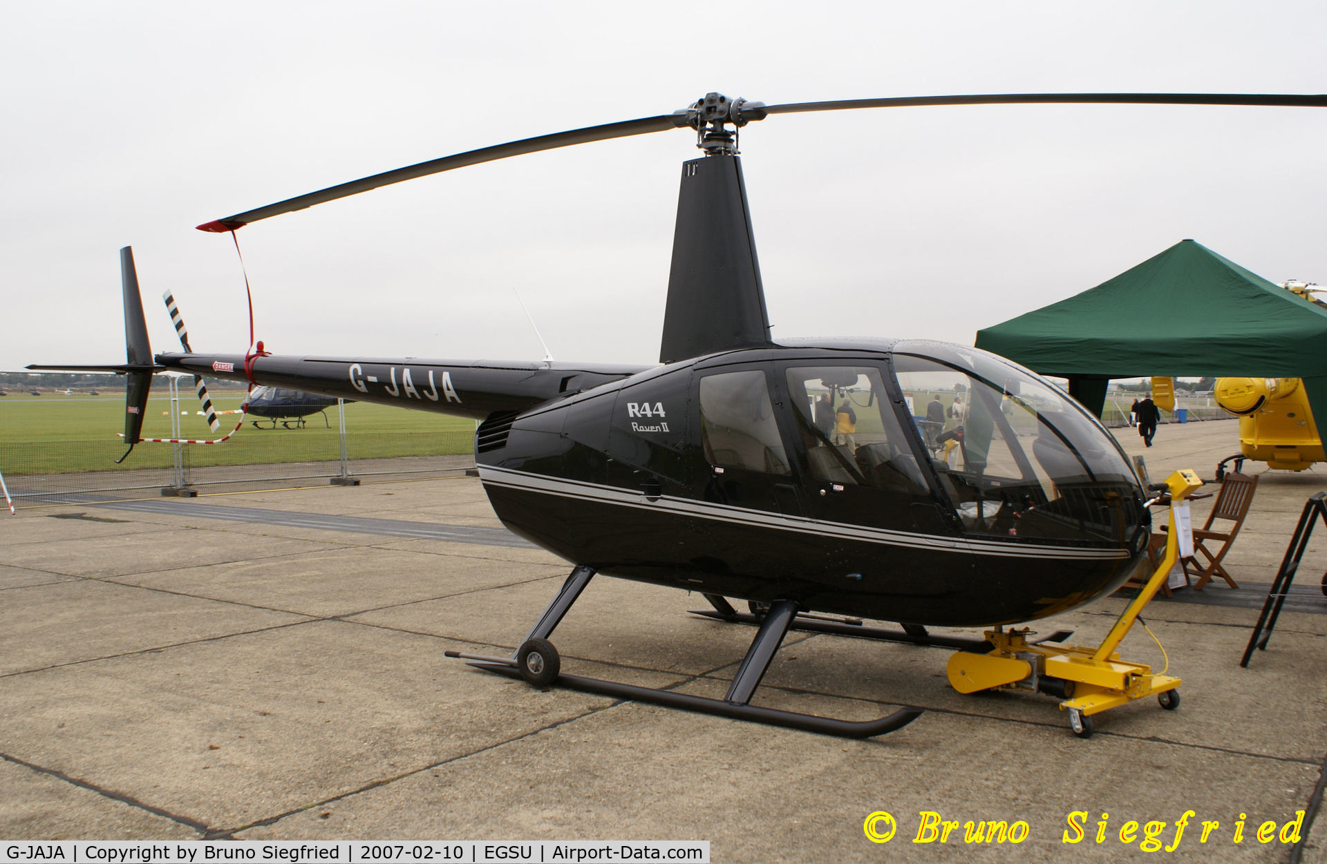 G-JAJA, 2007 Robinson R44 Raven II C/N 11691, Helitech Duxford