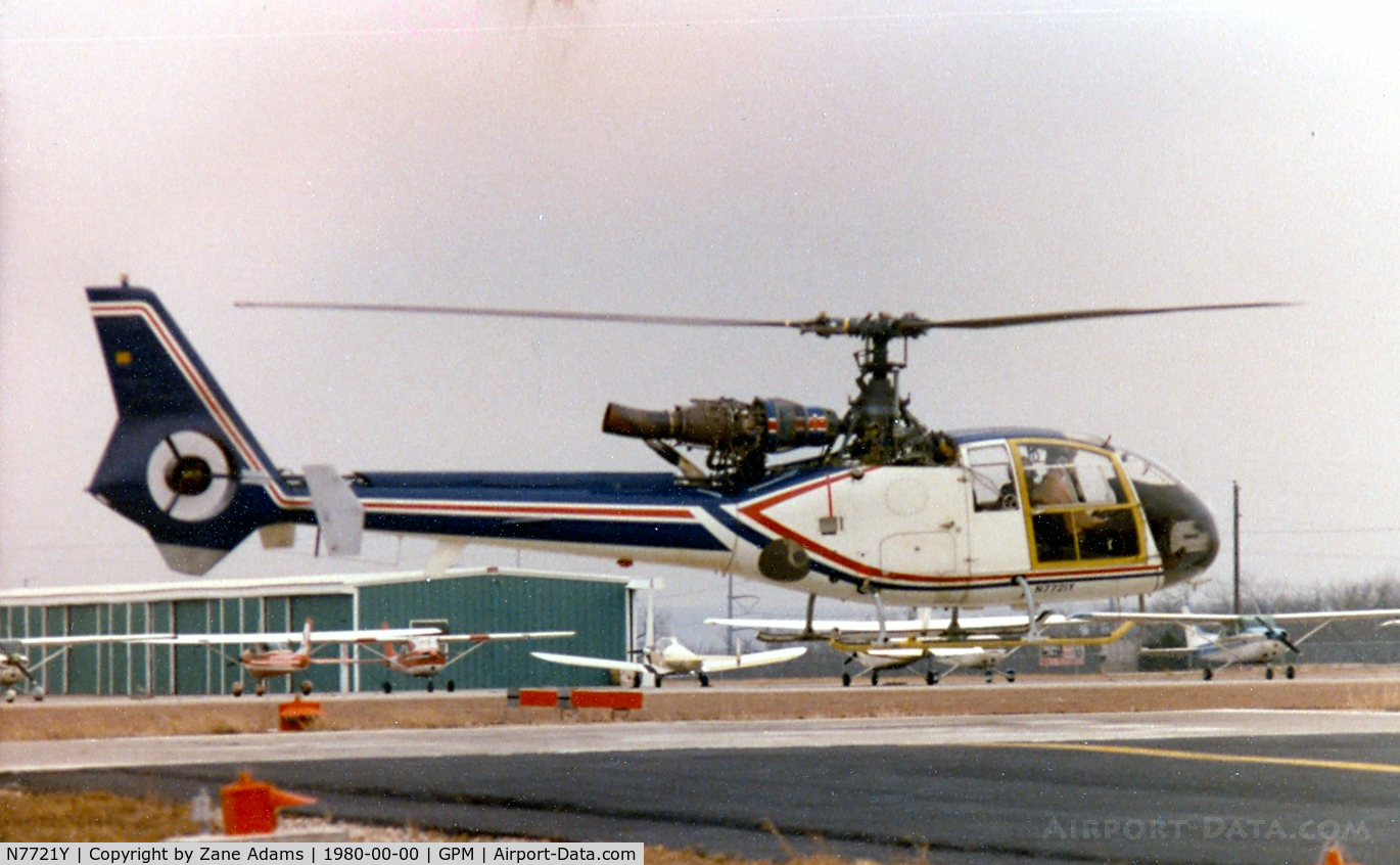 N7721Y, Aérospatiale SA-341G Gazelle C/N 1064, Pictured as N7721Y