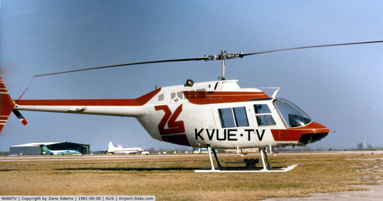 N666TV, 1981 Gates Learjet 55 C/N 012, KVUE Austin Bell 206