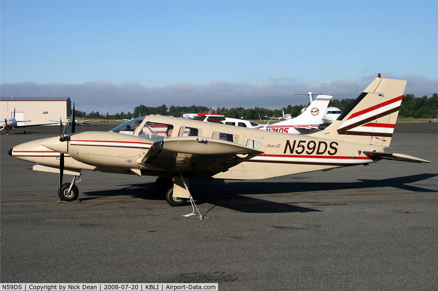 N59DS, 1981 Piper PA-34-220T C/N 34-8133065, /