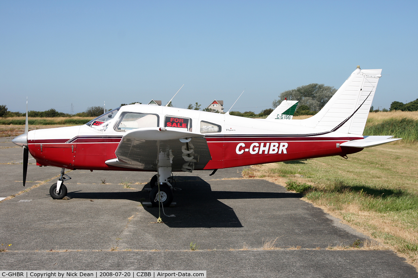 C-GHBR, 1974 Piper PA-28-151 C/N 28-7415413, Boundary Bay BC