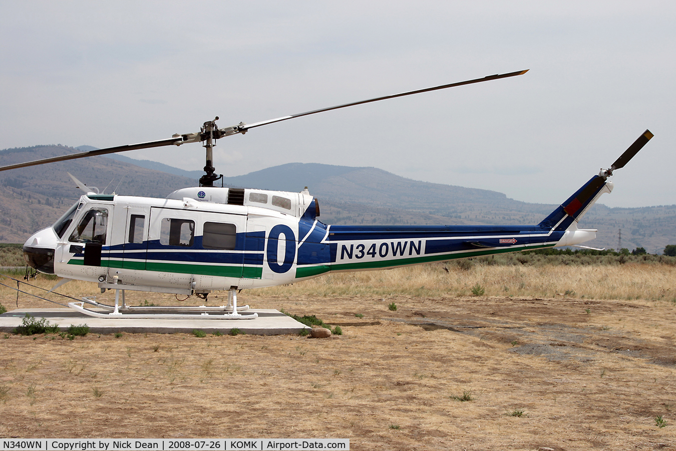 N340WN, Bell UH-1H Iroquois C/N 65-10081, /