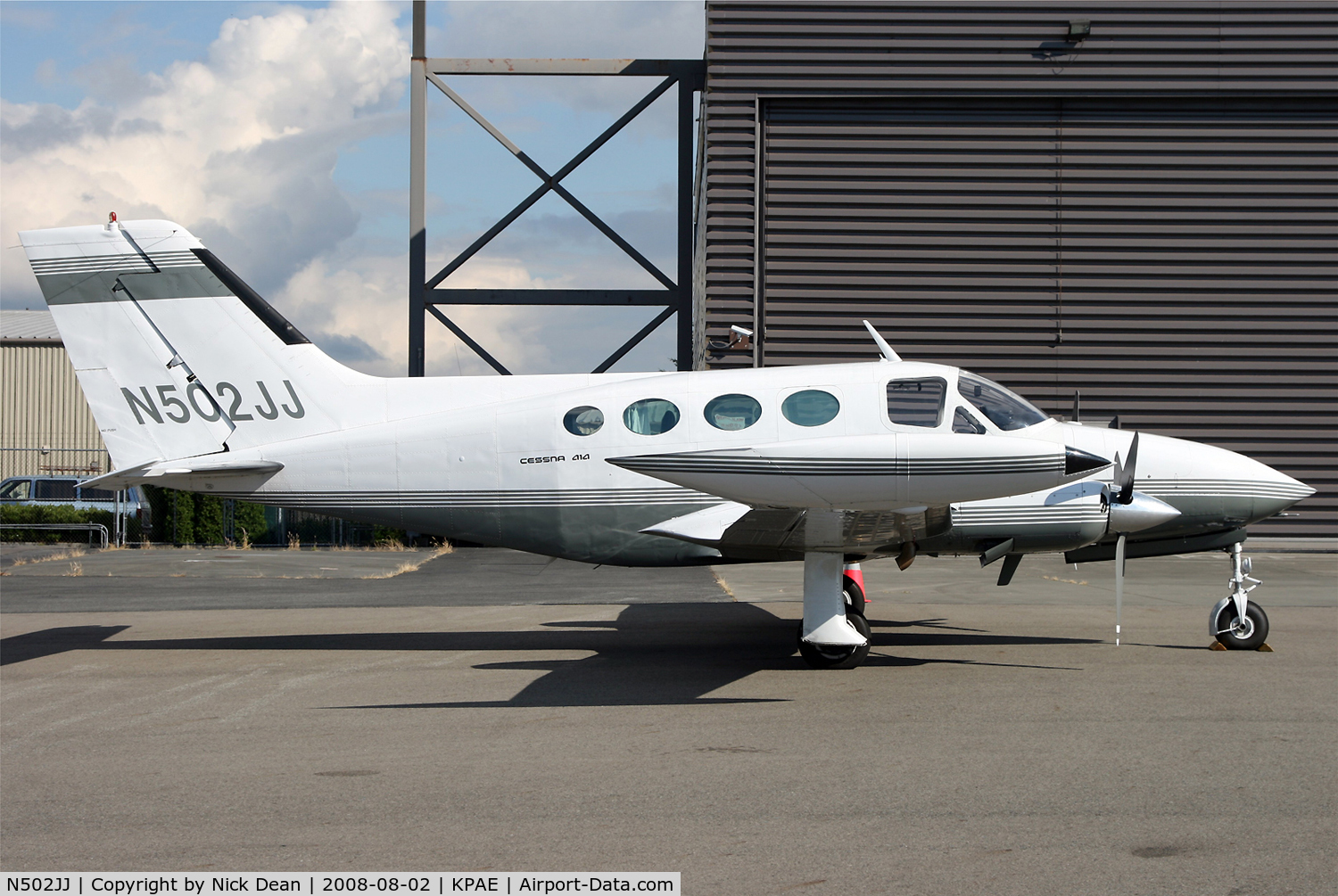 N502JJ, 1970 Cessna 414 Chancellor C/N 414-0061, /