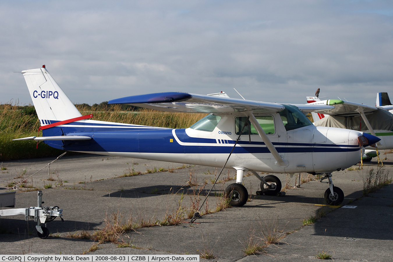C-GIPQ, Cessna 150M C/N 15078046, Boundary Bay BC
