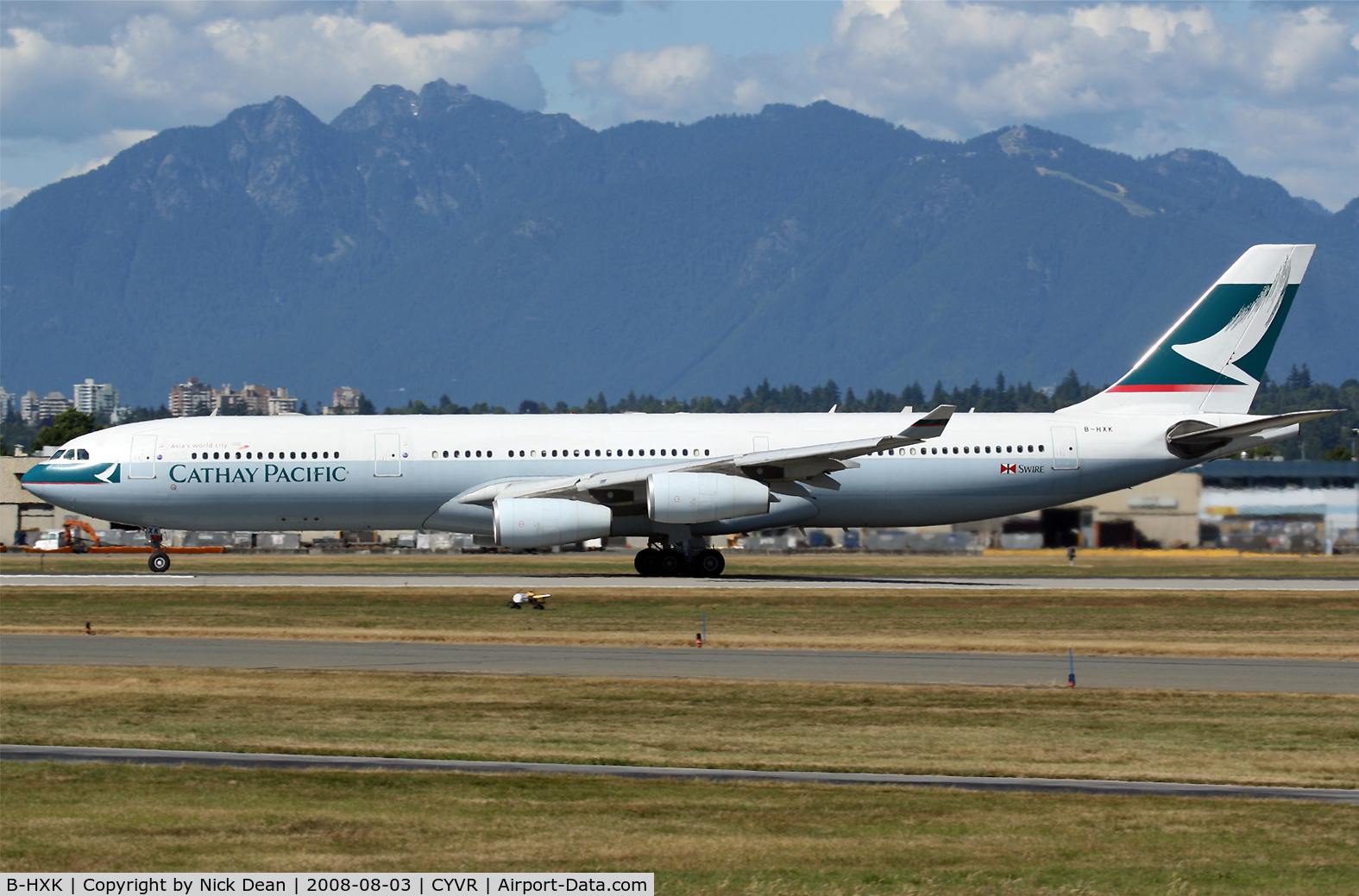 B-HXK, Airbus A340-313 C/N 228, /