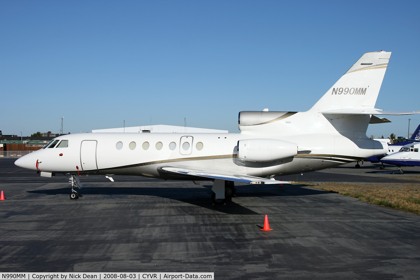 N990MM, 1982 Dassault Falcon 50 C/N 105, /