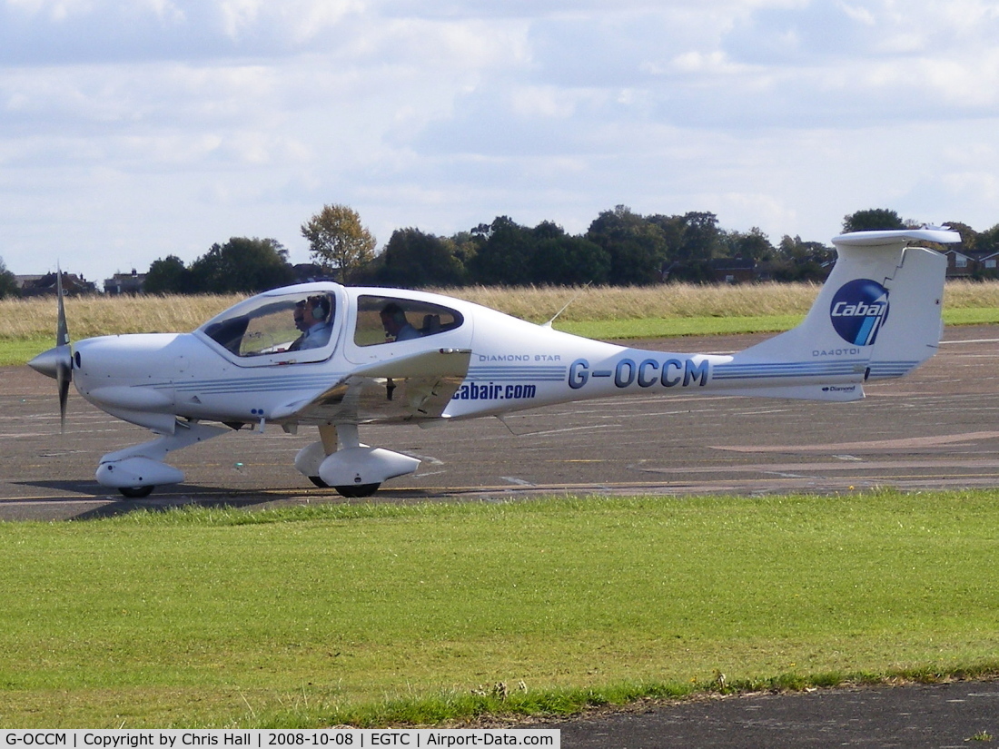 G-OCCM, 2006 Diamond DA-40D Diamond Star C/N D4.238, Cabair Ltd