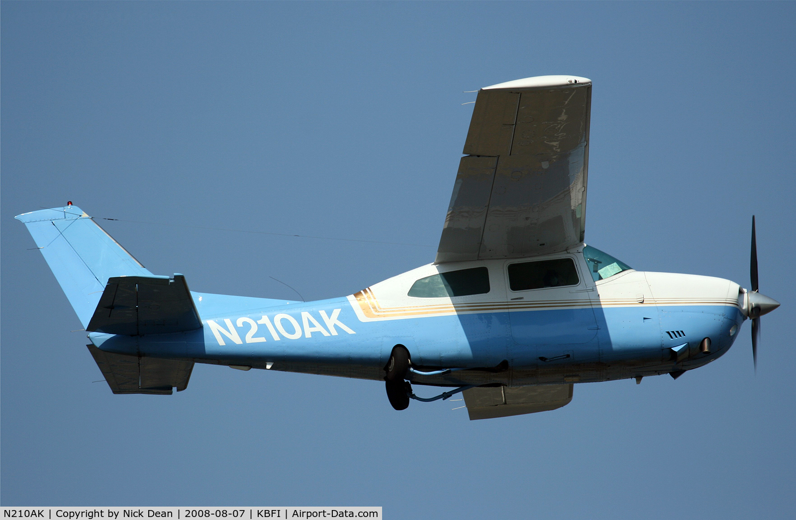 N210AK, Cessna 210 C/N 21061627, /