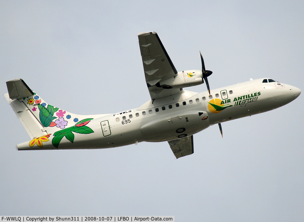 F-WWLQ, 2008 ATR 42-500 C/N 695, C/n 695 - First ATR42-500 for Air Antilles Express
