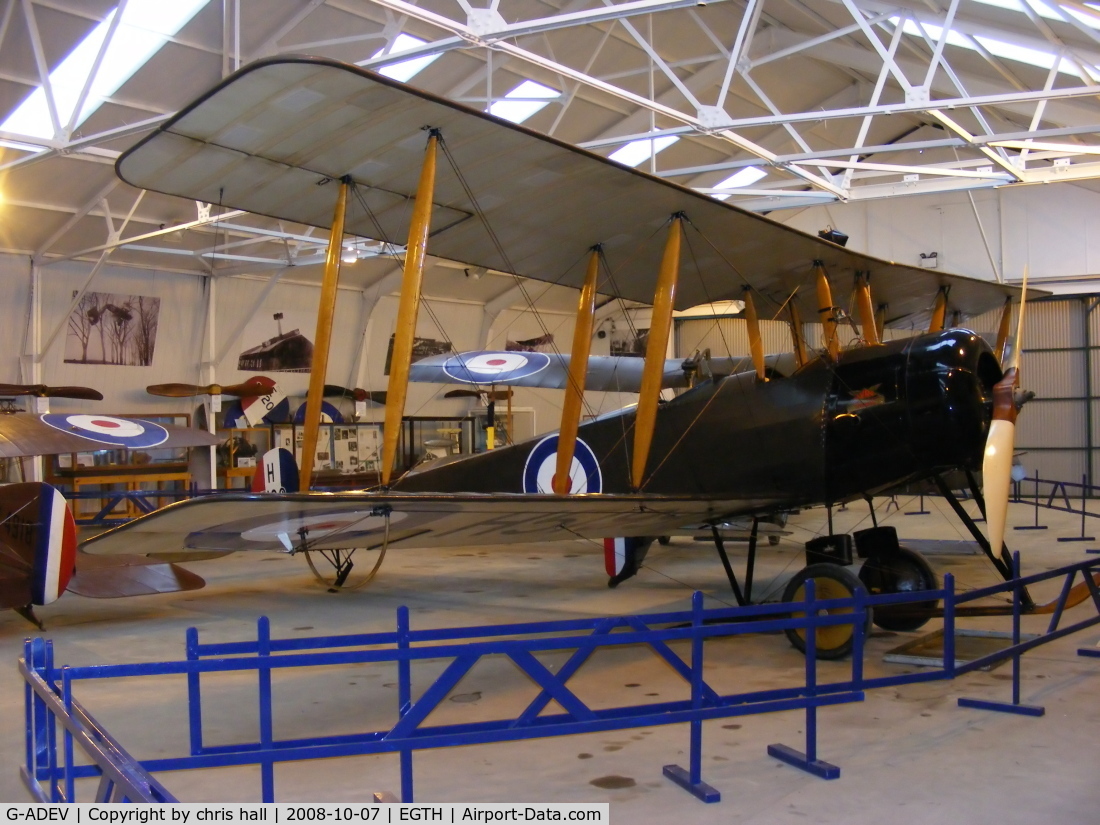 G-ADEV, 1918 Avro 504K C/N R3/LE/61400, The Shuttleworth Collection, Old Warden