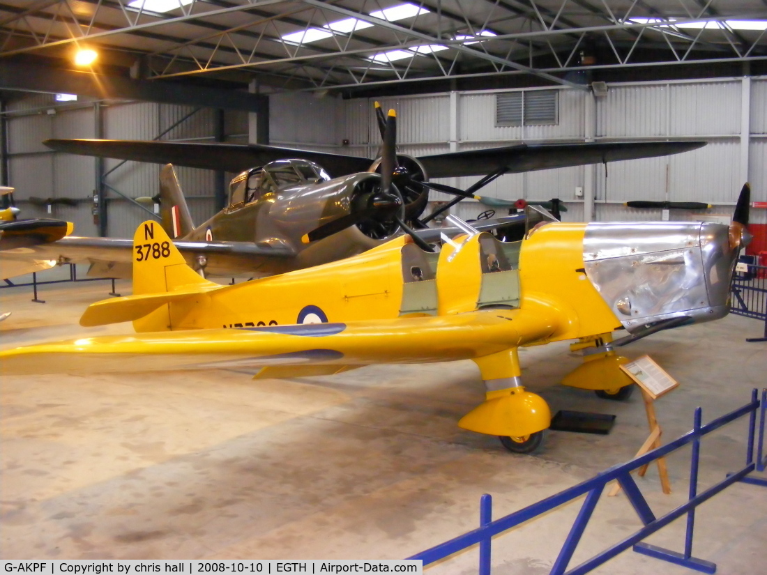 G-AKPF, 1941 Miles M14A Hawk Trainer 3 C/N 2228, The Shuttleworth Collection, Old Warden