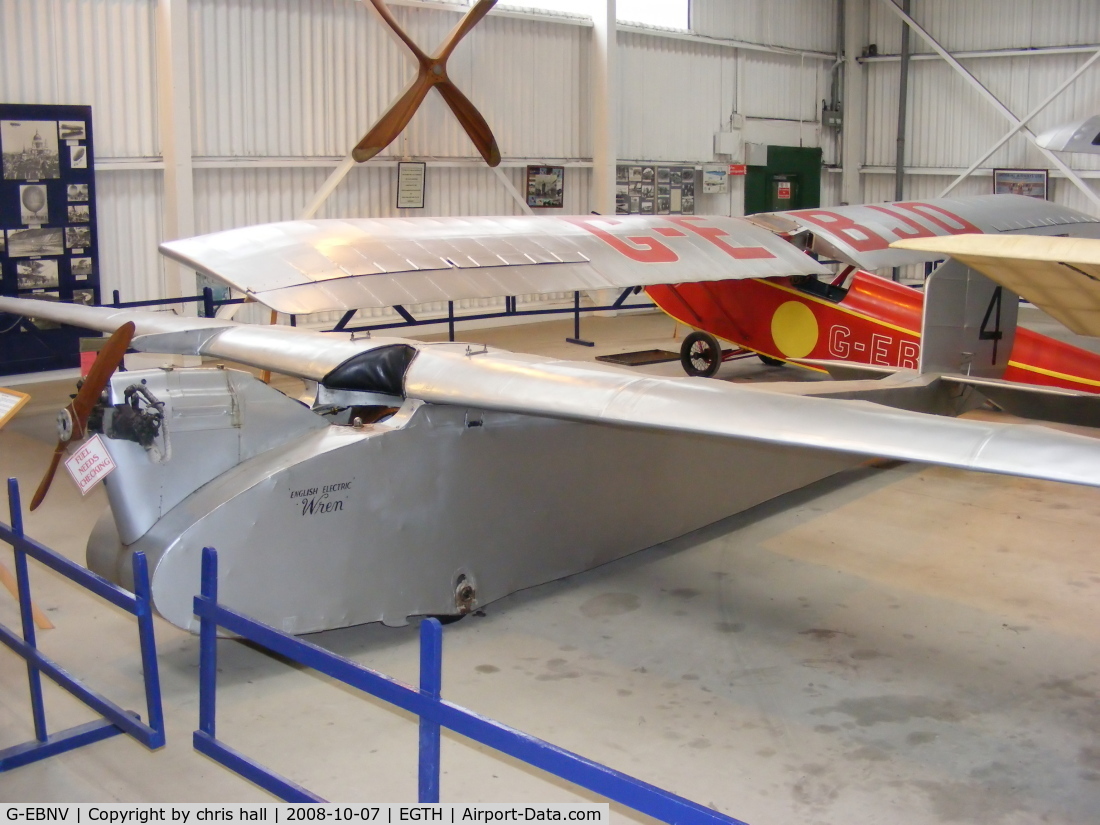 G-EBNV, 1923 English Electric Wren C/N 3, The Shuttleworth Collection, Old Warden