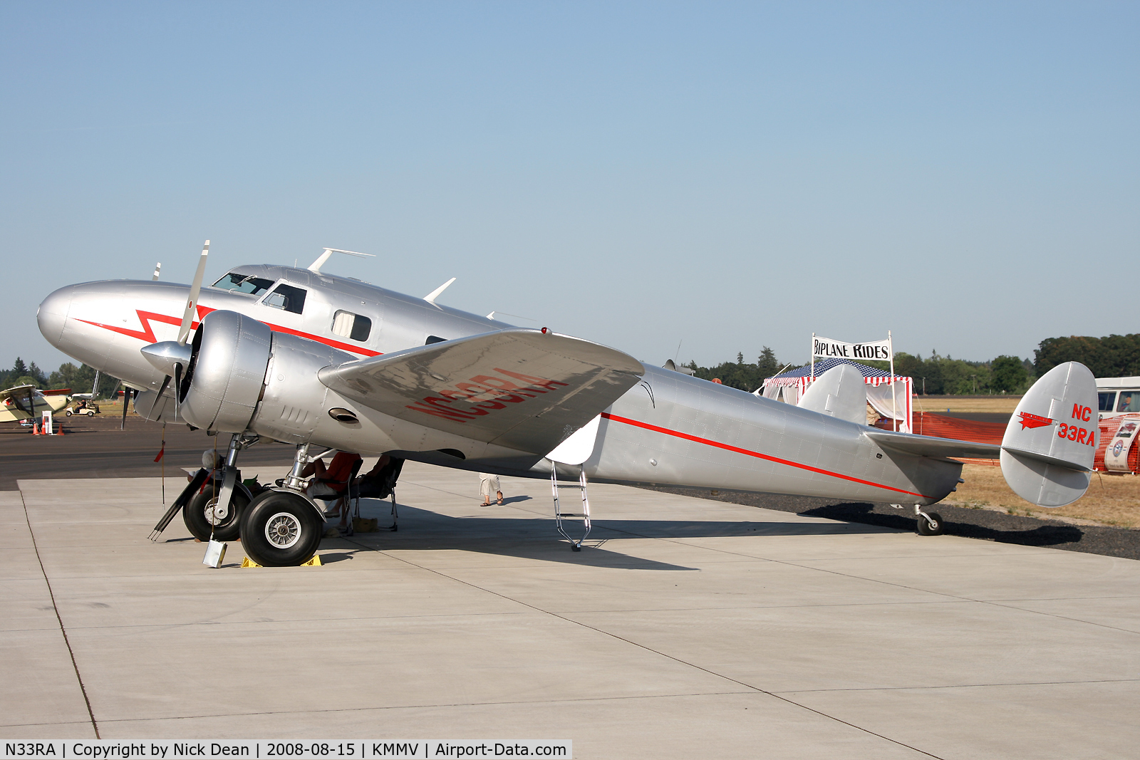 N33RA, 1937 Lockheed 12A Electra Junior C/N 1239, /