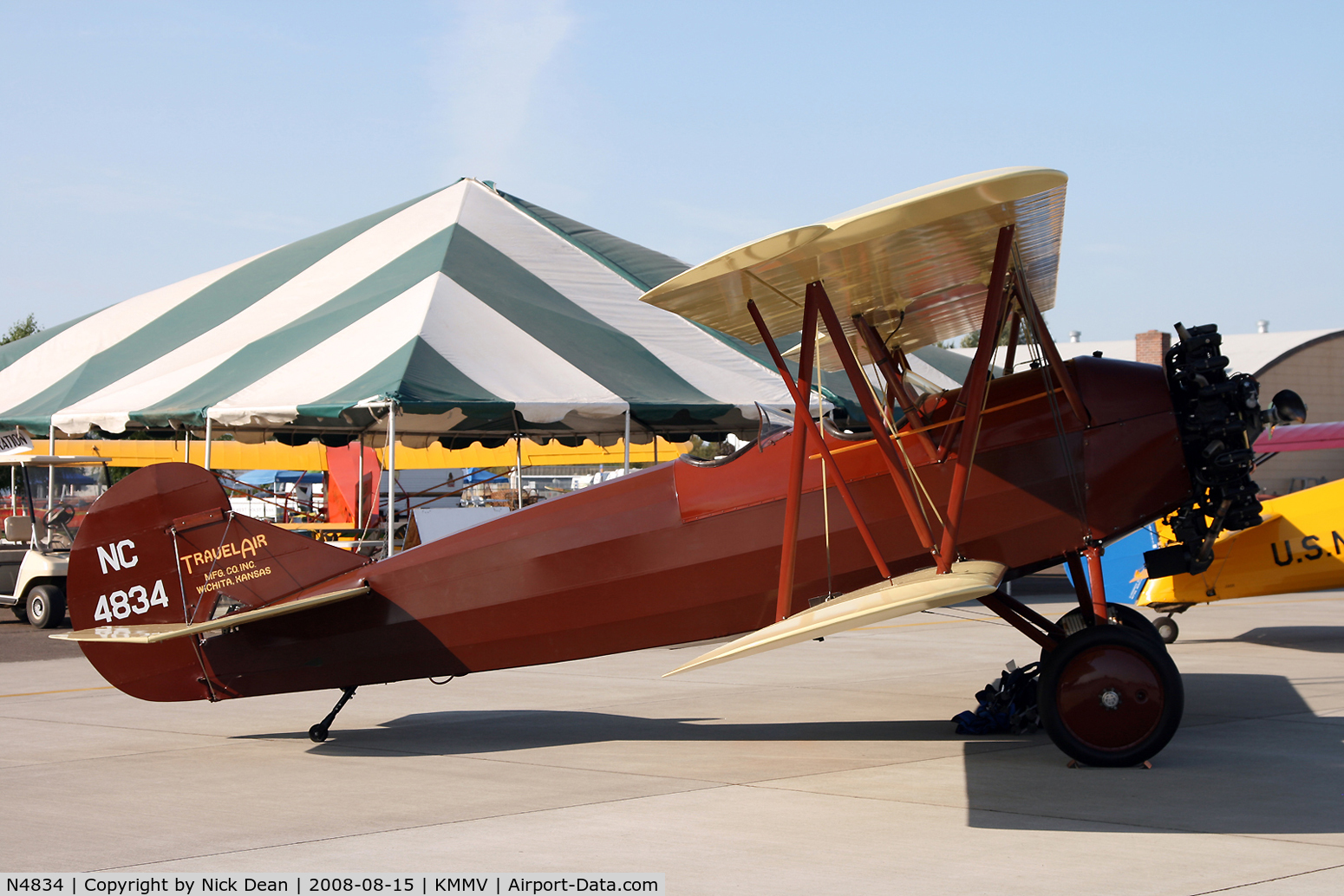 N4834, 1928 Travel Air 4000 C/N 418, /