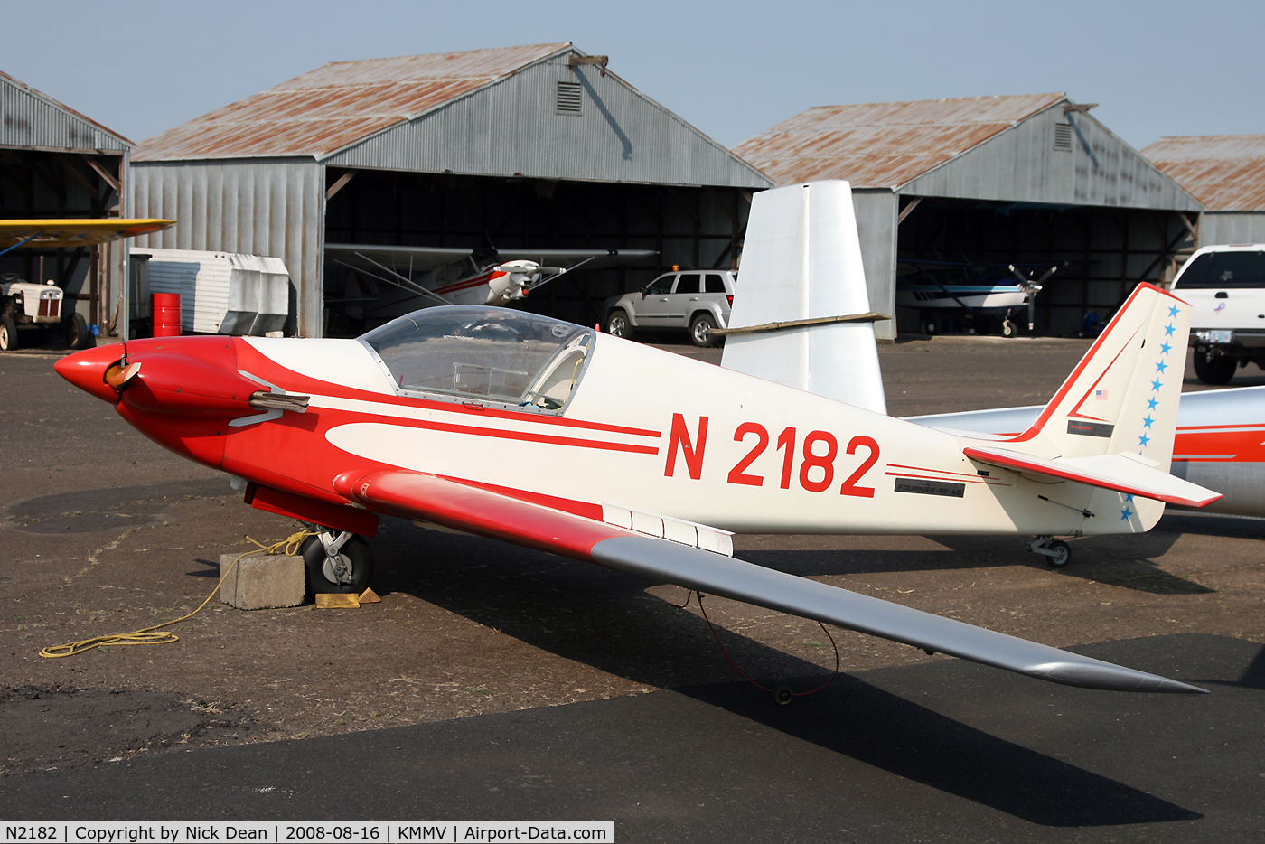 N2182, 1968 Sportavia-Putzer Fournier RF-4D C/N 4065, /