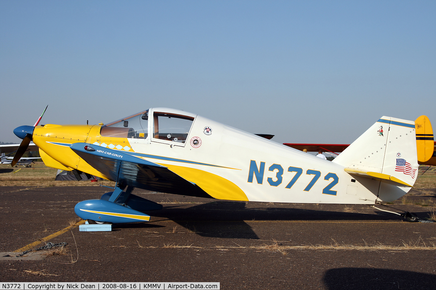 N3772, 1971 Boyles MINICAB COUPE C/N 2, 2008 McMinnville fly-in