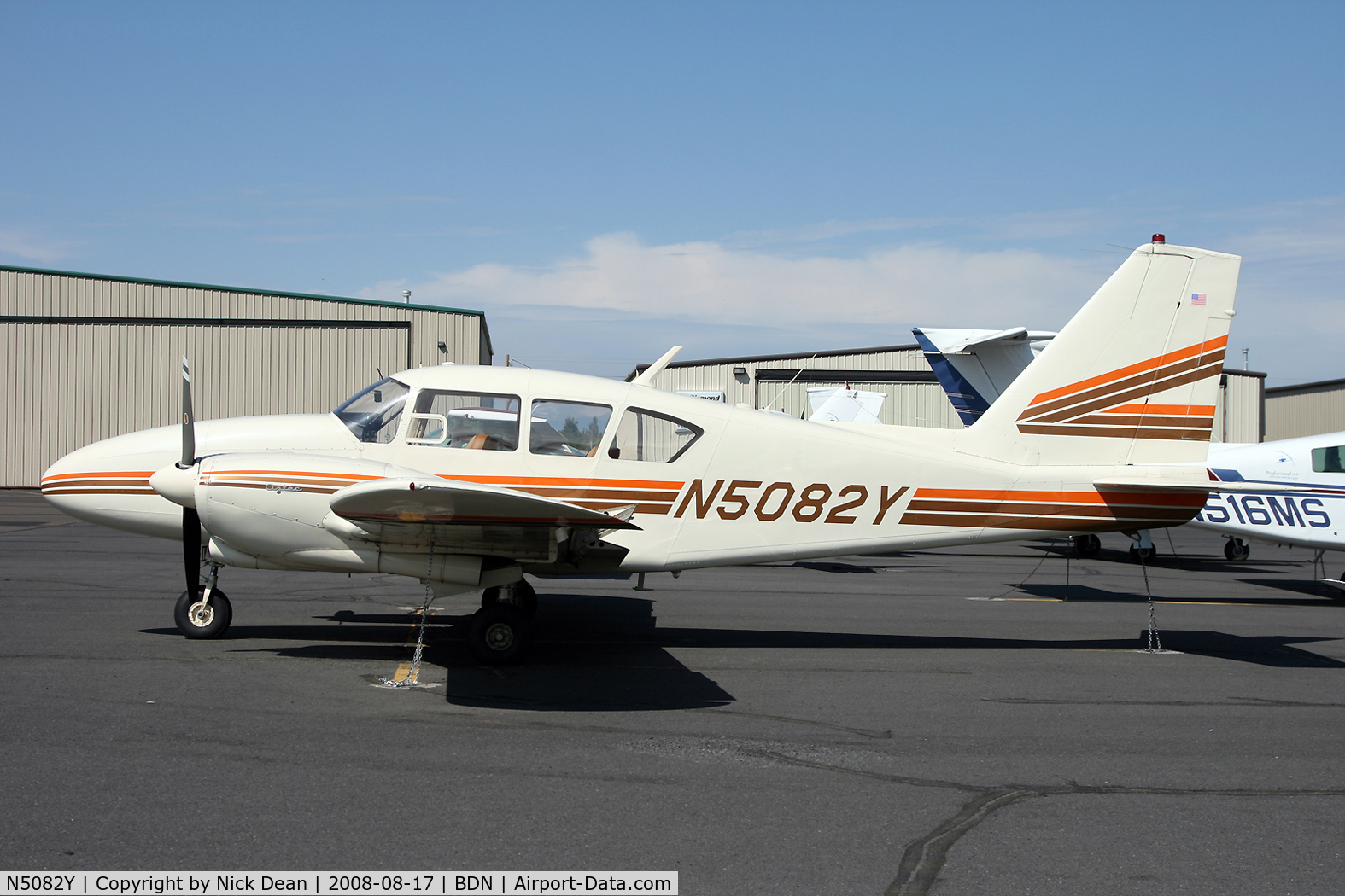 N5082Y, 1962 Piper PA-23-250 C/N 27-2100, /