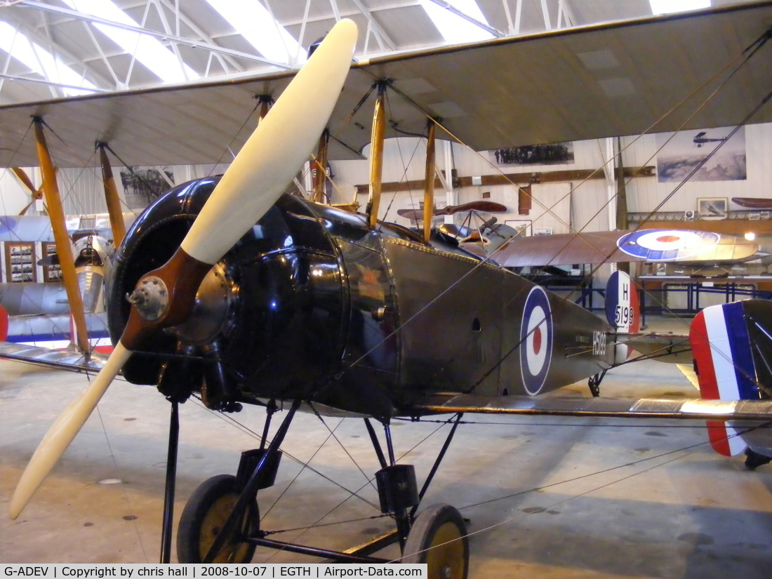 G-ADEV, 1918 Avro 504K C/N R3/LE/61400, The Shuttleworth Collection, Old Warden