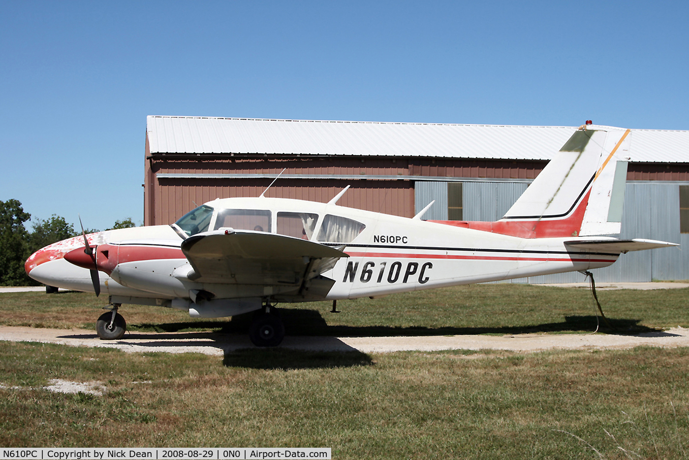 N610PC, 1965 Piper PA-23-250 C/N 27-2916, /