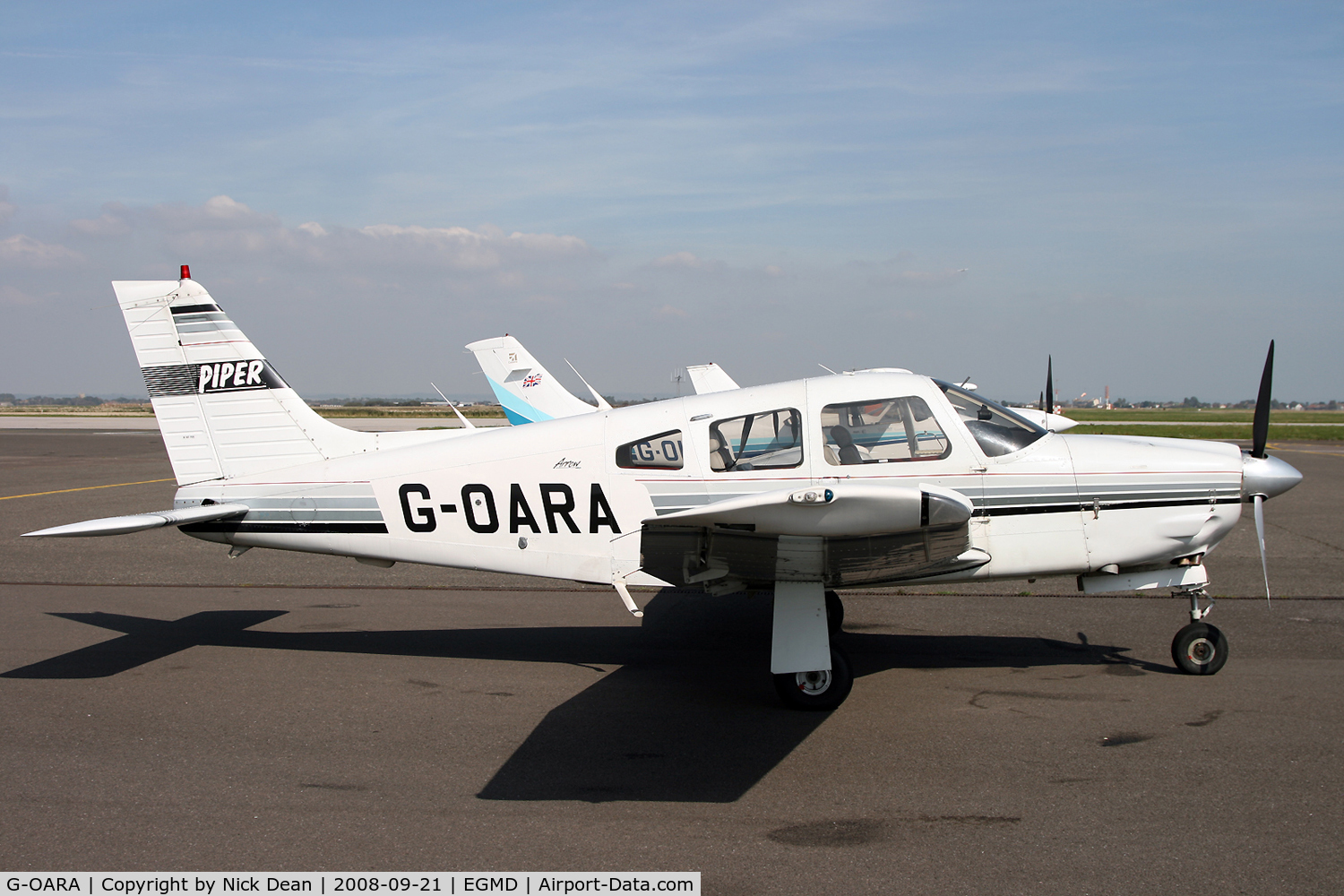 G-OARA, 1988 Piper PA-28R-201 Cherokee Arrow III C/N 2837002, /