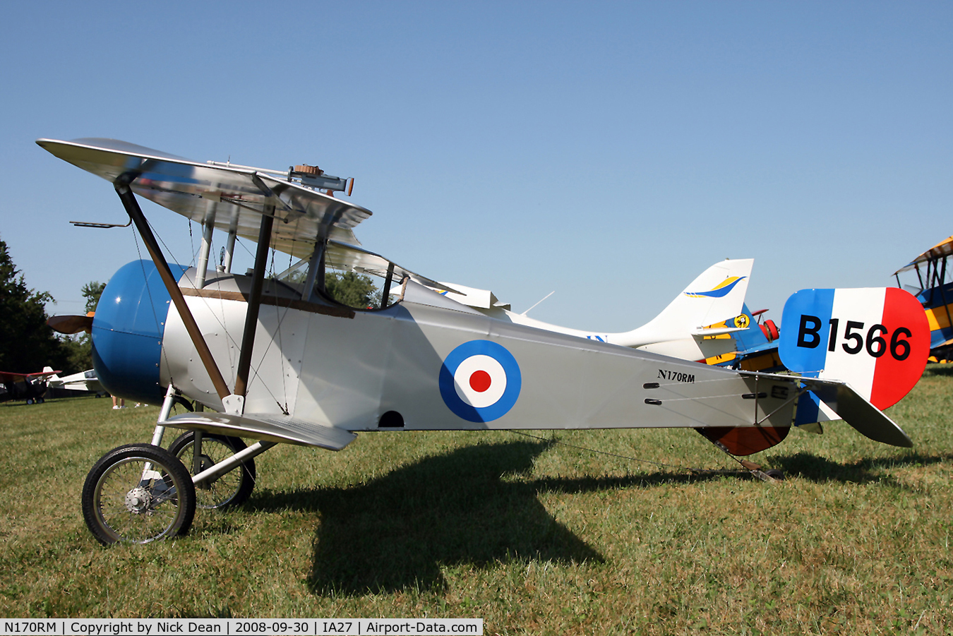 N170RM, 1998 Nieuport 17 Replica C/N 30, /