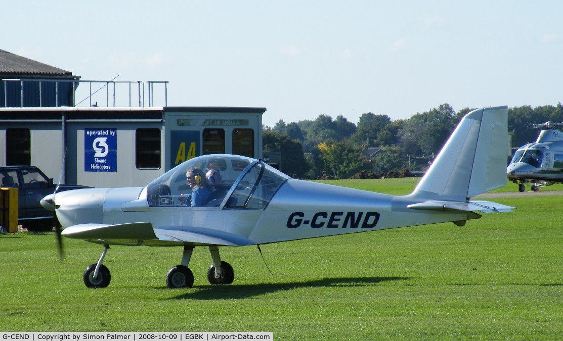 G-CEND, 2007 Cosmik EV-97 TeamEurostar UK C/N 2916, Locally-based Eurostar at Sywell