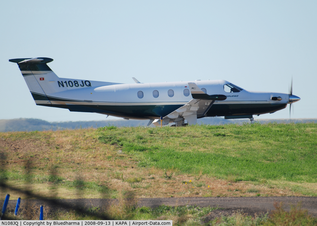 N108JQ, 1998 Pilatus PC-12/45 C/N 209, Position and Hold for 17L.