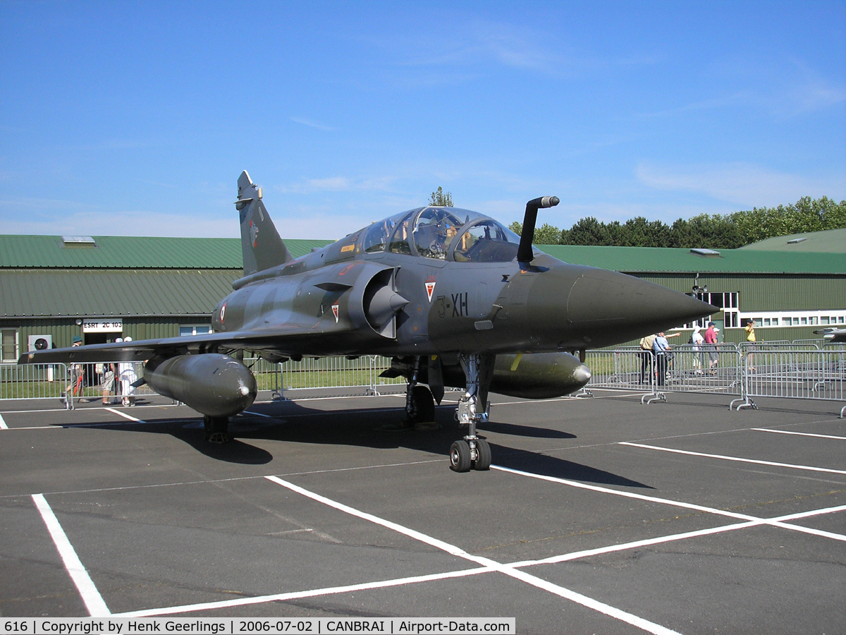 616, Dassault Mirage 2000D C/N 413, French AF Openday  at Cambrai AFB 2006