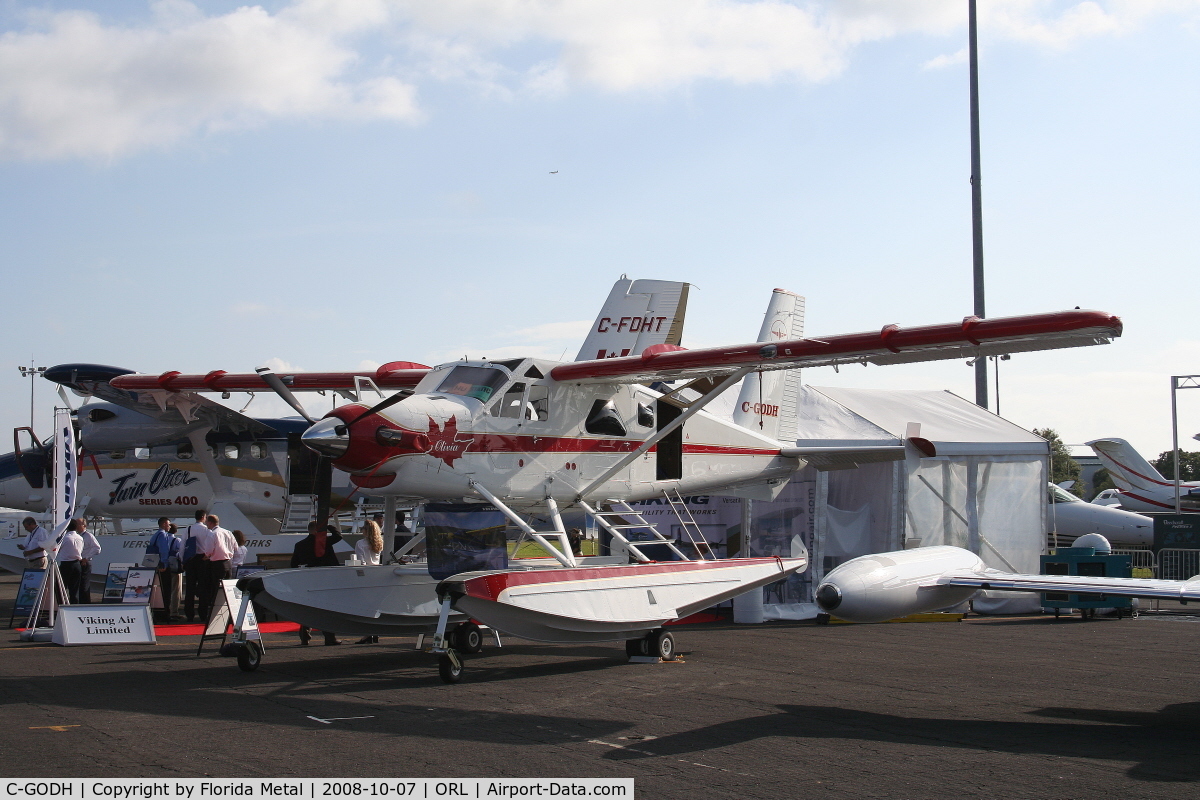 C-GODH, 1956 De Havilland Canada DHC-2T Viking Turbo Beaver C/N 979, DHC-2 Beaver on floats