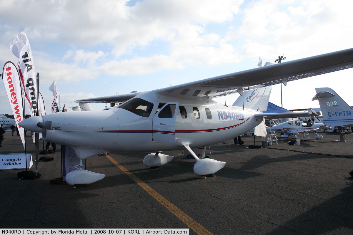 N940RD, 2008 X Nine Llc CA-9 C/N 0805901, Comp Air CA-9