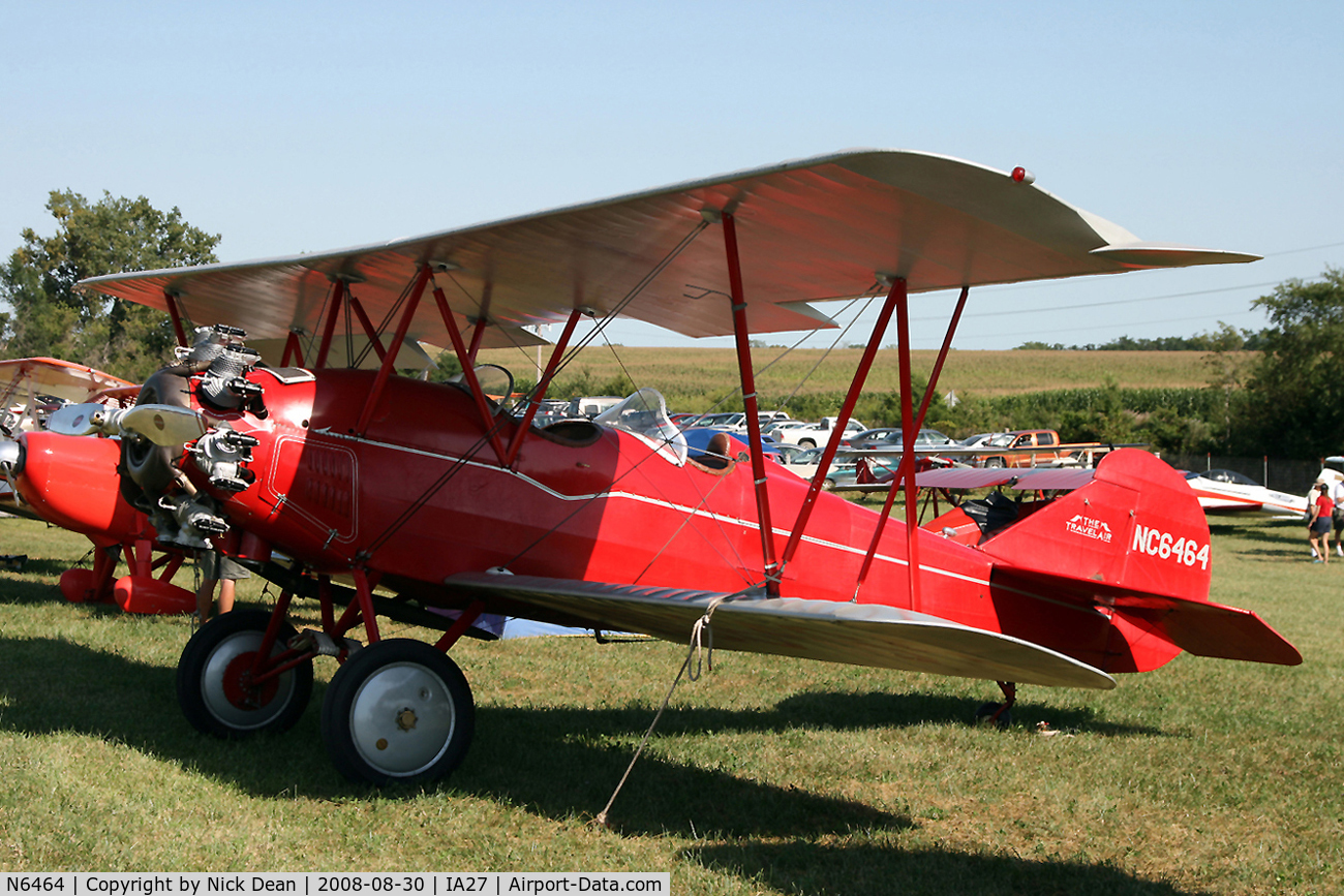 N6464, 1928 Curtiss-Wright Travel Air 4000 C/N 785, /