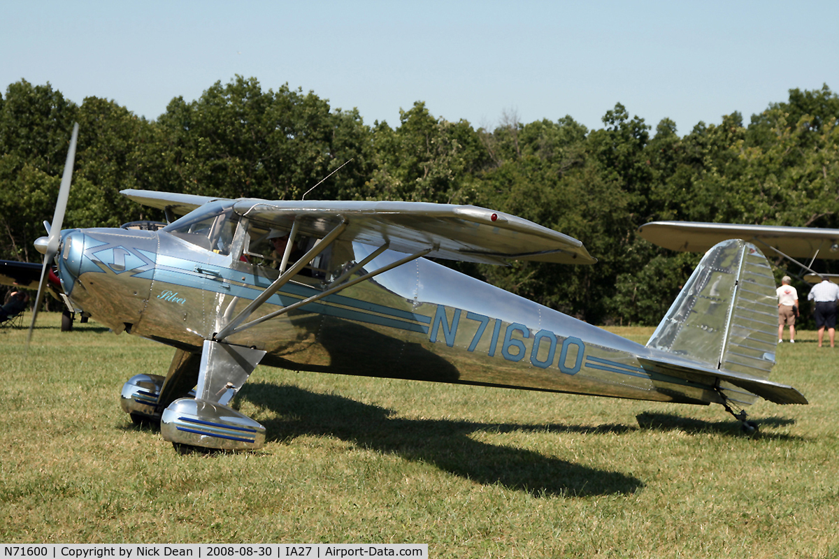 N71600, 1946 Luscombe 8A C/N 3027, /